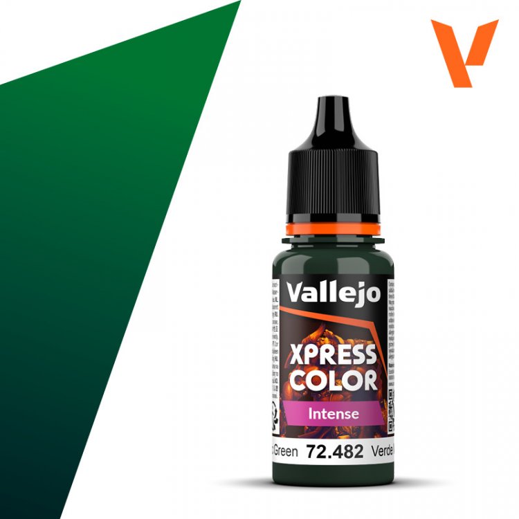 Краска Vallejo Xpress Color: Monastic Green 72.482