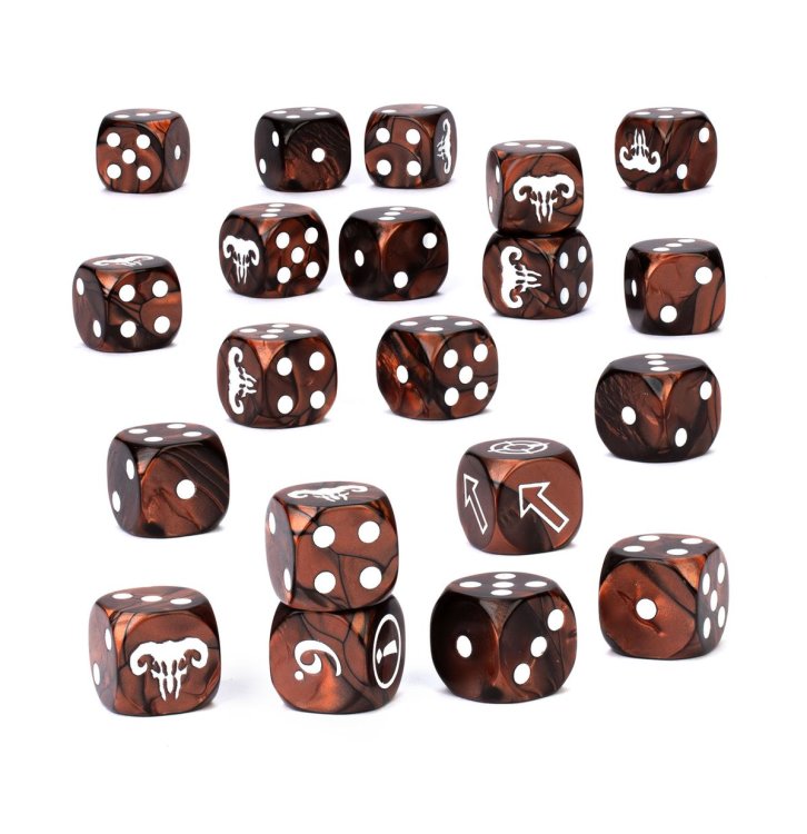 Beastmen Brayherds Dice Set (предзаказ 2025)