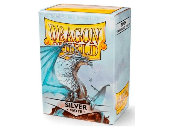 Протекторы Dragon Shield матовые Silver (100 шт.)