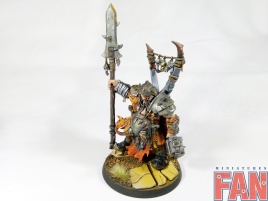 Warhammer Age Of Sigmar Ogor Mawtribes Tyrant and 4 Leadbelchers (Pro-Painted)