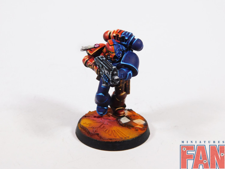 Warhammer 40k Space Marine Heroes Brother Castor (Pro-Painted)