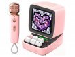 Портативная колонка с микрофоном Divoom Ditoo Mic, розовый
