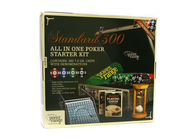 Набор для покера &quot;Standard&quot; 300 фишек (11,5 г.) в алюминиевом кейсе