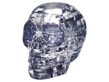 Прозрачный 3D-пазл &quot;Череп чёрный&quot;