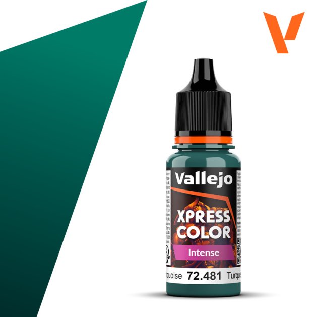 Краска Vallejo Xpress Color: Heretic Turquoise 72.481