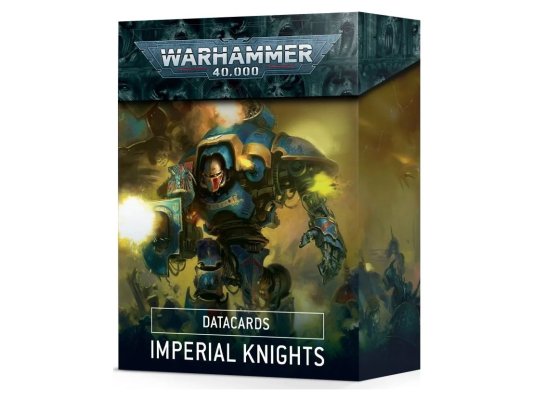 Datacards: Imperial Knights (предзаказ 2022, Warhammer 40k)