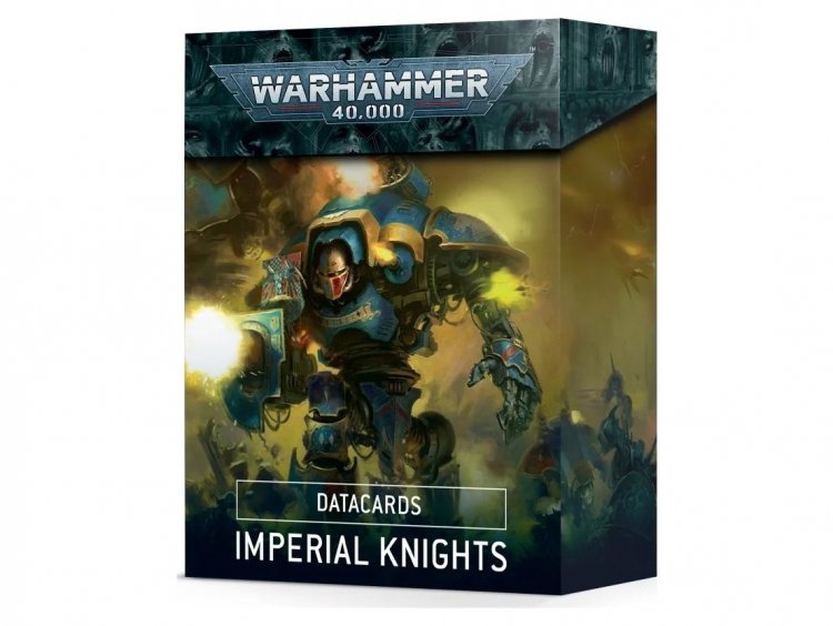 Datacards: Imperial Knights (предзаказ 2022, Warhammer 40k)