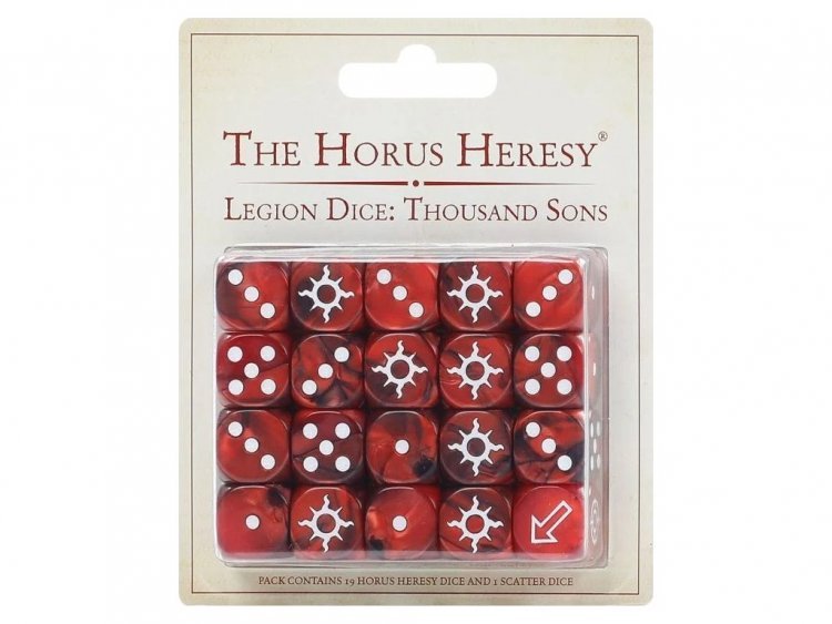 The Horus Heresy Thousand Sons Dice Set (предзаказ 2025)