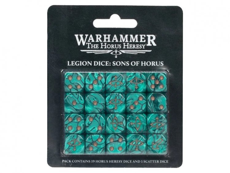 Sons of Horus Dice Set (The Horus Heresy)