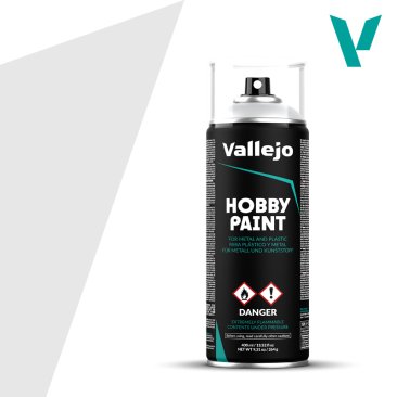 Грунтовка Vallejo Hobby Paint Spray: Grey 28.011