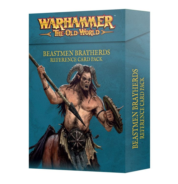Beastmen Brayherds Reference Card Pack (предзаказ 2025)