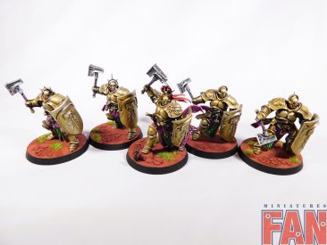 Warhammer Age of Sigmar Stormcast Eternals Liberators x5 (Pro-Painted)