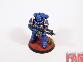 Warhammer 40k Ultramarines Heavy Intercessor Squad x5 (Pro-Painted)