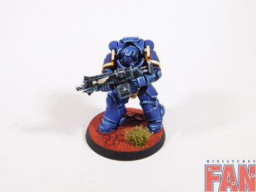 Warhammer 40k Ultramarines Heavy Intercessor Squad x5 (Pro-Painted)