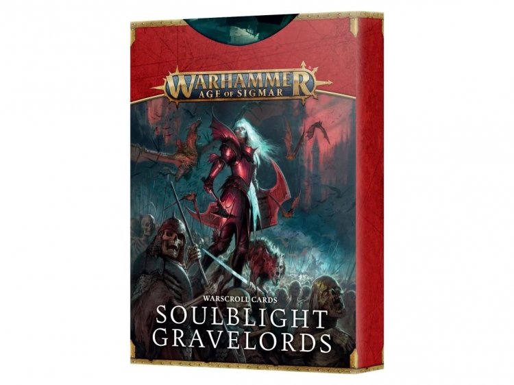 Warscroll Cards: Soulblight Gravelords (предзаказ 2023, Age of Sigmar)