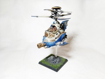 Warhammer Fantasy Battles Age of Sigmar Dwarf Gyrocopter (Pro-Painted)