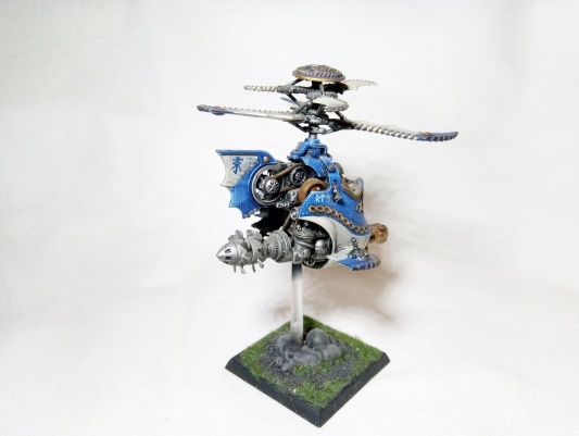 Warhammer Fantasy Battles Age of Sigmar Dwarf Gyrocopter (Pro-Painted)