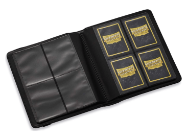 Альбом для хранения коллекционных карт Dragon Shield: Zipster Binder Small (чёрный)