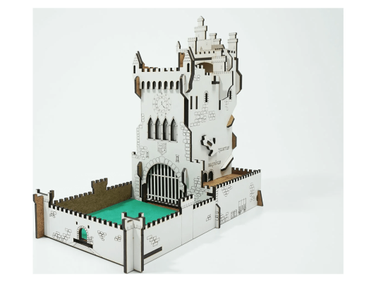 Настольная игра Башня для бросания кубиков &quot;Белый замок&quot;