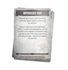 Hive Secundus Gang Tactics Cards (предзаказ 2024)