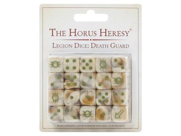 The Horus Heresy Death Guard Dice Set (предзаказ 2022)