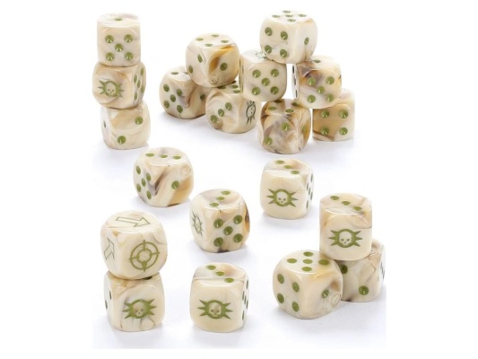 The Horus Heresy Death Guard Dice Set (предзаказ 2022)