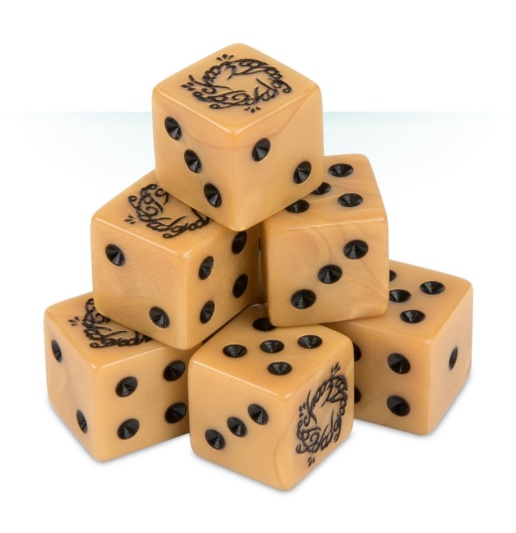 Lord of the Rings Hobbit One Ring Dice 99221499012 (Limited, OOP, New Unopened)