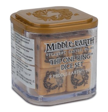Lord of the Rings Hobbit One Ring Dice 99221499012 (Limited, OOP, New Unopened)