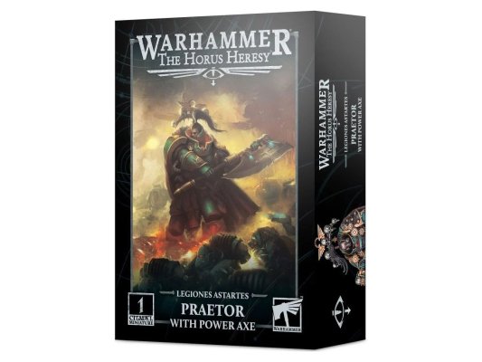 Legiones Astartes Praetor with Power Axe (предзаказ 2025, The Horus Heresy)