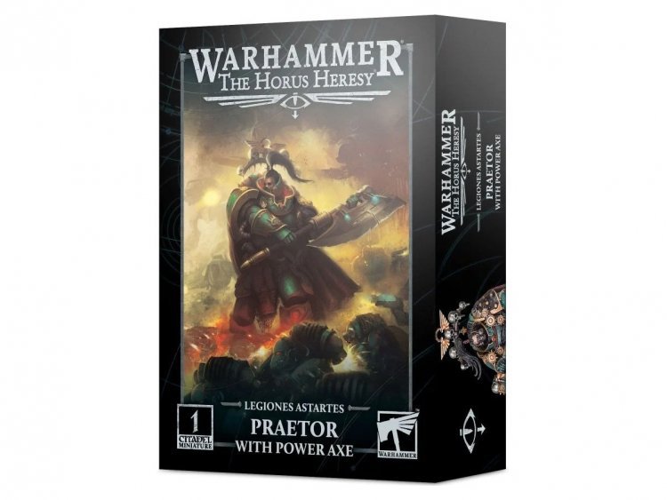 Legiones Astartes Praetor with Power Axe (предзаказ 2025, The Horus Heresy)