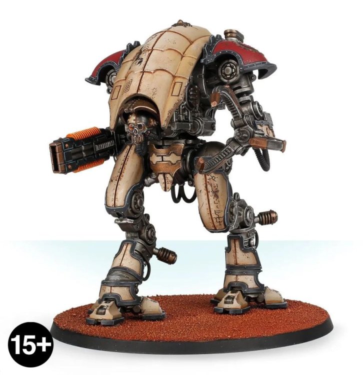 Mechanicum Knight Moirax with Volkite Veuglaire and Gyges Siege Claw (предзаказ, GW Direct)