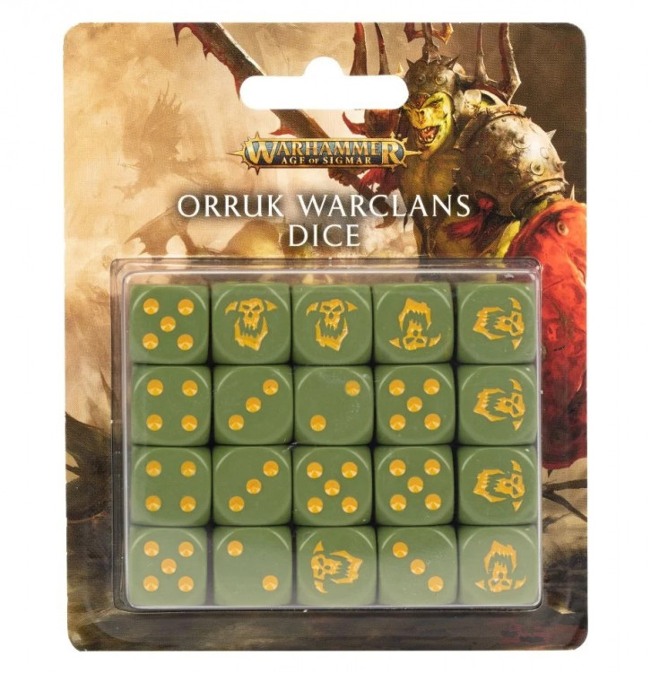 АРХИВ Orruk Warclans Dice Set