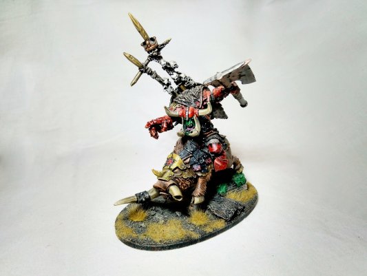 Warhammer Fantasy Age of Sigmar Orcs and Goblins Gorbad Ironclaw (Pro-Painted)