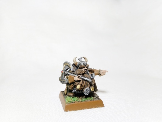 Warhammer Fantasy Battles Age of Sigmar Dwarf Grombrindal 2009 (OOP, Pro-Painted)