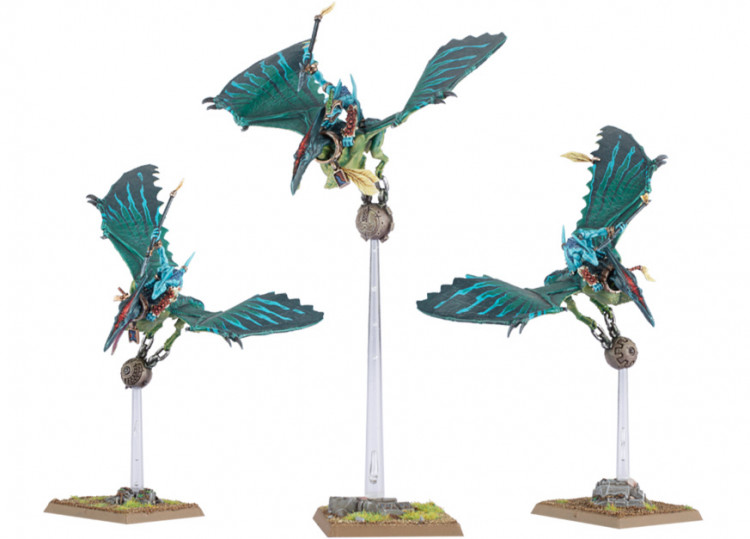 Lizardmen Terradon/Ripperdactyl Riders