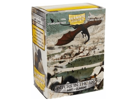 Протекторы Dragon Shield (100 шт., 63x88 мм): с рисунком Hunters in the Snow
