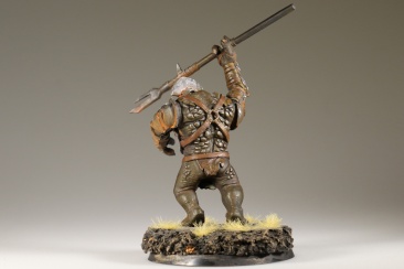 Lord of the Rings: Mordor / Isengard Troll with Spear x1 (Painted)
