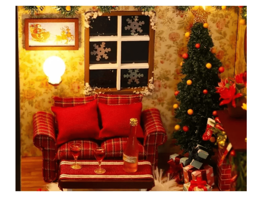 Настольная игра Румбокс MiniHouse. Новогодняя сказка