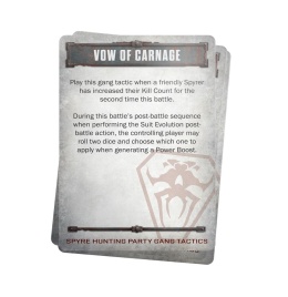 Spyre Hunting Party Gang Tactics Cards (предзаказ 2024)