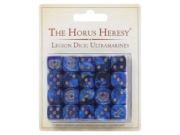 The Horus Heresy Ultramarines Dice Set (предзаказ 2022)