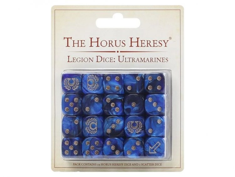 Ultramarines Dice Set купить на MiniaturesFAN.ru