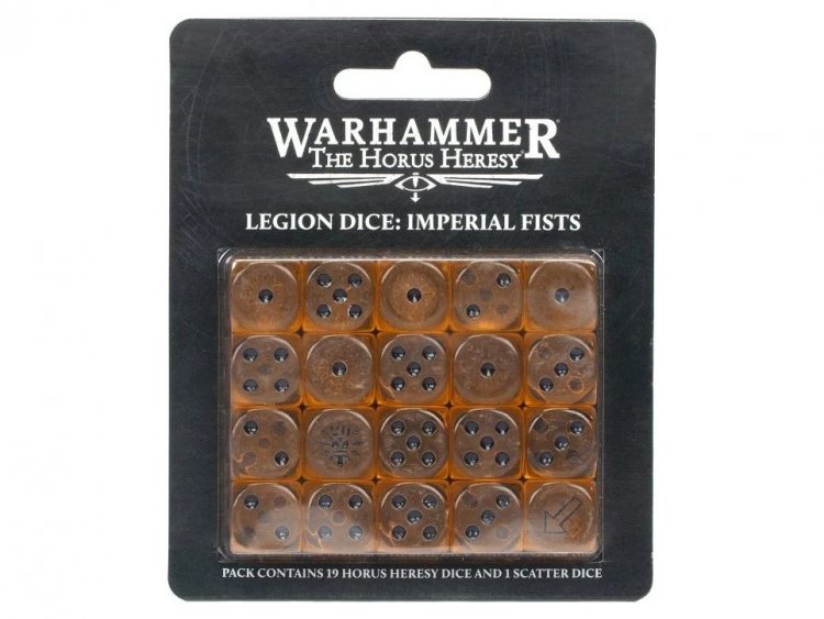 Imperial Fists Dice Set Limited