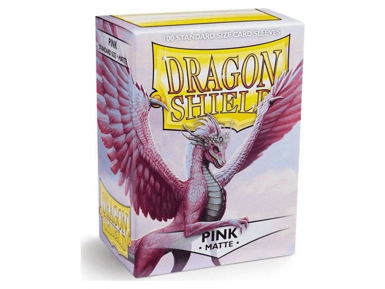 Протекторы Dragon Shield матовые розовые (100 шт.)