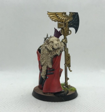 Warhammer 40000 Adeptus Custodes Trajann Valoris (Pro-Painted)