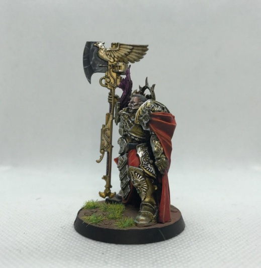 Warhammer 40000 Adeptus Custodes Trajann Valoris (Pro-Painted)