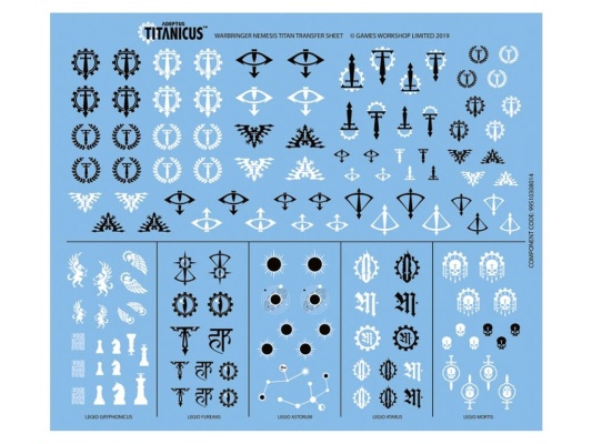 Legions Imperialis: Warbringer Nemesis Titan with Quake Cannon, Volcano Cannon, and Laser Blaster