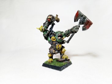 Warhammer Fantasy Age of Sigmar Orcs and Goblins Grimgor Ironhide (Pro-Painted)