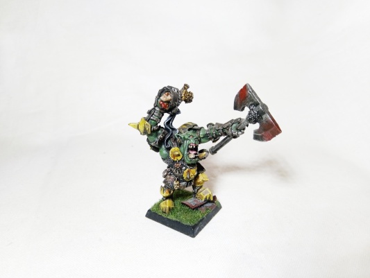 Warhammer Fantasy Age of Sigmar Orcs and Goblins Grimgor Ironhide (Pro-Painted)