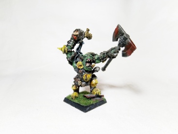 Warhammer Fantasy Age of Sigmar Orcs and Goblins Grimgor Ironhide (Pro-Painted)