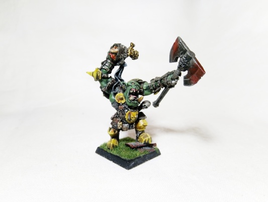Warhammer Fantasy Age of Sigmar Orcs and Goblins Grimgor Ironhide (Pro-Painted)